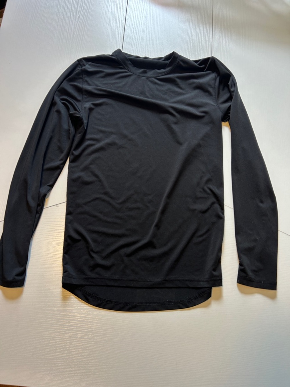 Men's Long-Sleeve Performance Shirt - Black